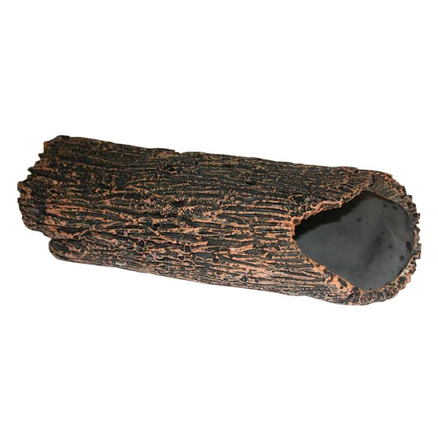 Ornament Log Hollow Lg 19x6x6cm - Bespoke Aquariums