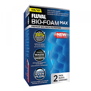 Fluval 106/107 BioFoam Max 2 Pack