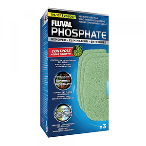 Fluval 106/107  206/207 Phosphate Remover Pads 3 Pack