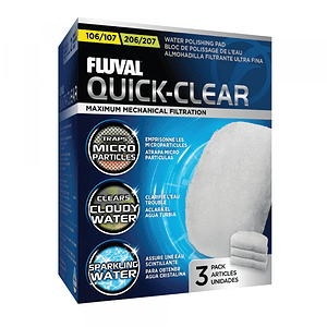 Fluval 105/205 & 106/206 & 107/207 Water Polishing Pads (3pk)
