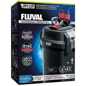 Fluval 207 Performance Canister Filter up to 220 L Aquarium