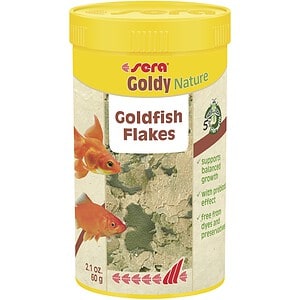 SERA GOLDY NATURE FLAKES 60G/250ML- GOLDFISH FISH FOOD