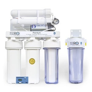 5 Stage 100GPD Premium Boosted RO/DI System