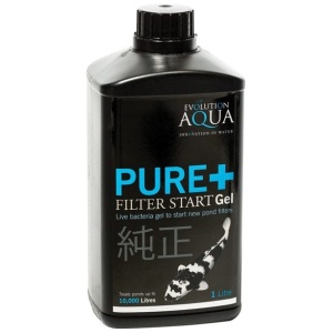 Evolution Aqua Pure+ Pond Filter Starter Gel 1L – Treats up to 10,000L