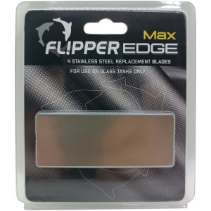 Flipper Edge MAX Stainless Steel Blades – 4pk
