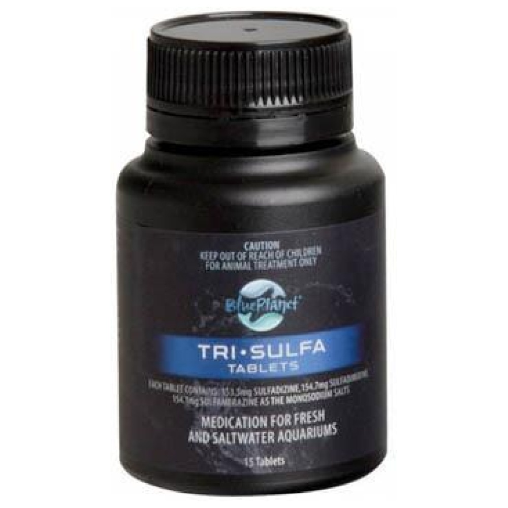 Blue Planet Tri Sulfa 15 Tablets