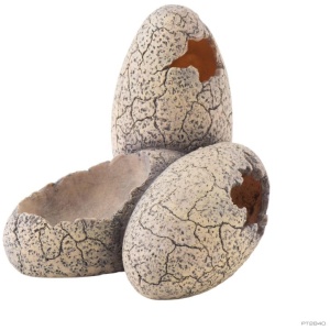 Exo Terra Dinosaur Eggs Small Hideout and Water Dish