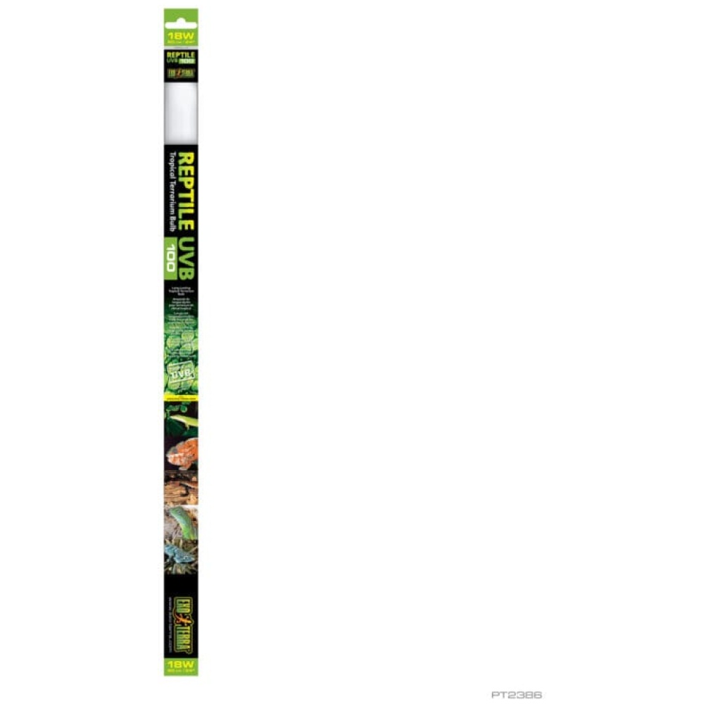 Exo Terra Reptile Light Tube Uvb100 18w 60cm - Bespoke Aquariums