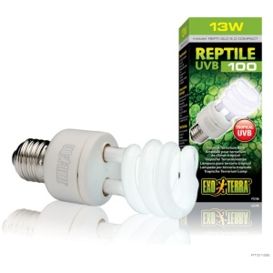 Exo Terra Reptile Uvb100 13w Tropical Compact 5.0