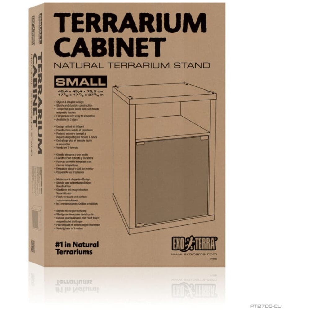 Exo Terra Terrarium 45cm Black Bespoke Aquariums