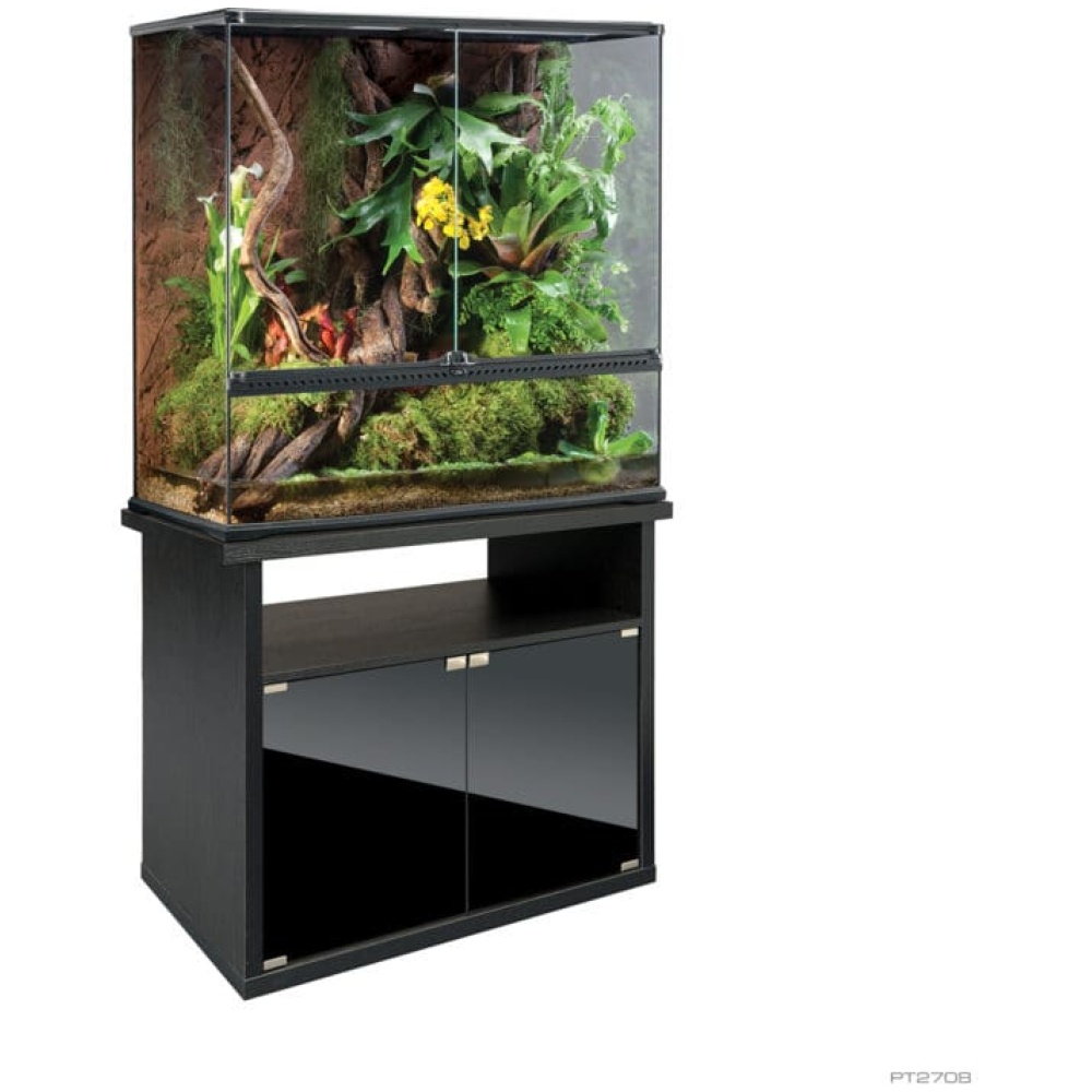 Exo Terra Terrarium Cabinet 90cm Black - Bespoke Aquariums