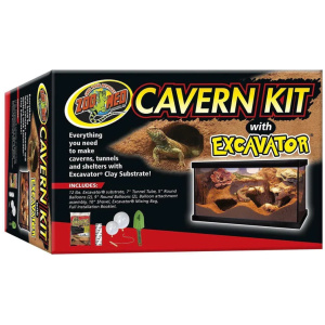 Zoo Med Box Cavern Kit with Excavator 12lb