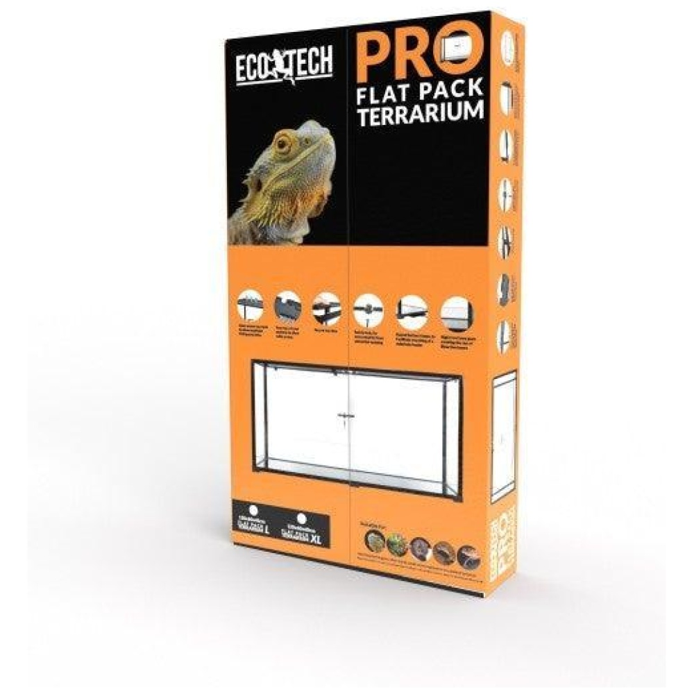 Eco Tech Flat Pack Terrarium 120 X 60 X 60Cm - Bespoke Aquariums