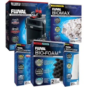 Fluval 307 Ultimate Canister Filter Package 5pk