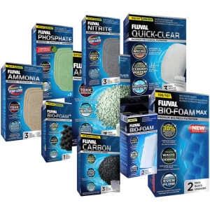 Fluval 107 Master Media Kit 9pk