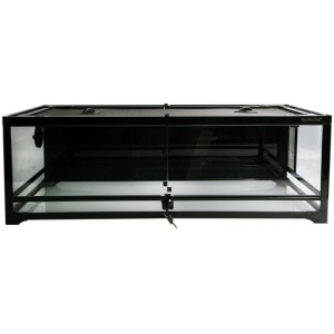 Reptile One RTF 900HL Glass Hinged Door Terrarium 90x45x30cm