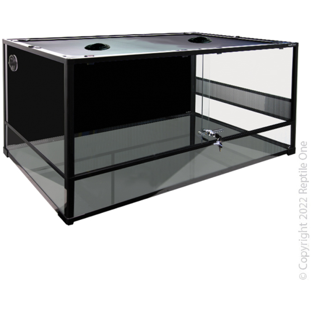 Reptile One RTF 1866S Glass Sliding Door Terrarium 180x60x60cm ...