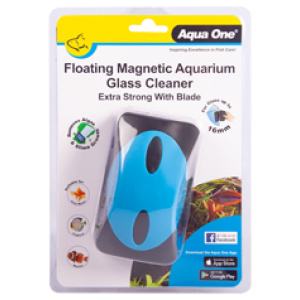 Floating Magnet Cleaner ExStrong With Blade Up 16mm Glass