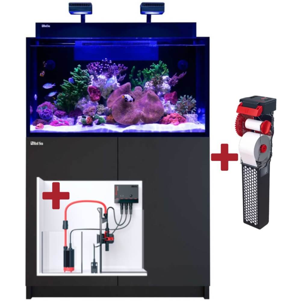 Red Sea Max Nano XXL Kit With Nano Mat And Reefer ATO (Black)