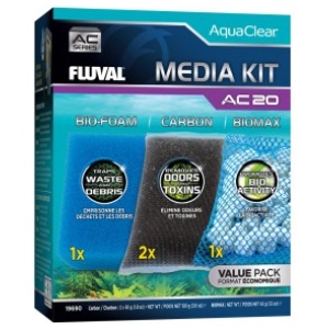 Fluval Aquaclear AC20 Filter Media Maintenance Kit
