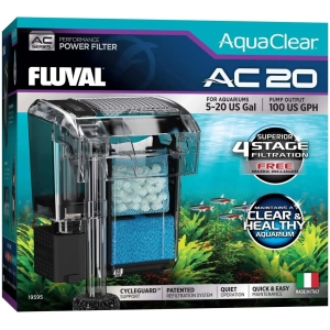 Fluval Aquaclear Hang on Filter AC20 379lph