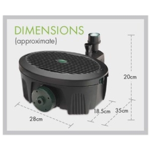 Blagdon Inpond 5 in 1 2000 Multi Filter 650Lh