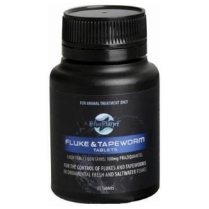 Blue Planet Fluke & Tapeworm 25 Tablets