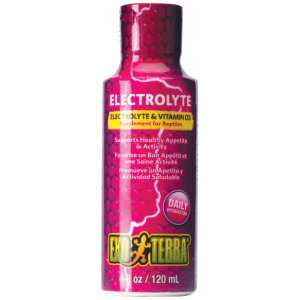 Exo Terra Electrolyte and Vitamin D3 Supplement 120ml