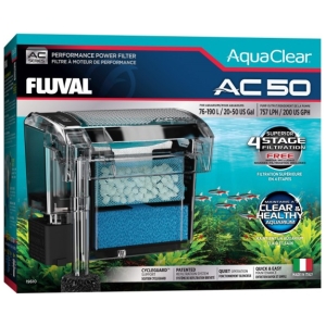 Fluval Aquaclear Hang on Filter AC50 – 757lph